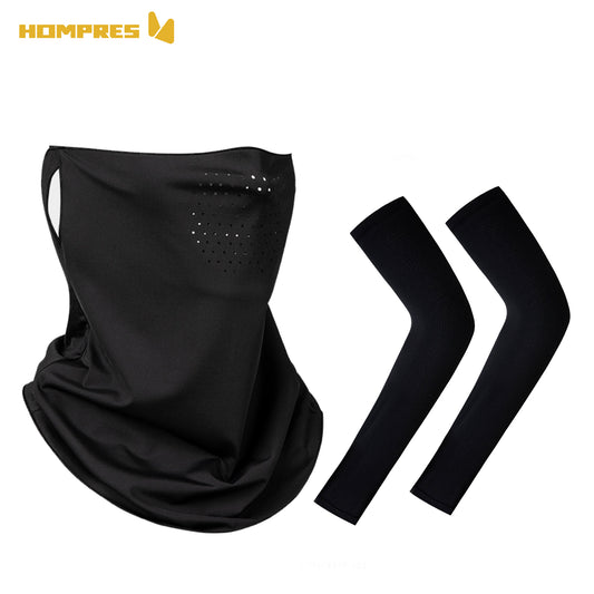 Hompres 夏対策アームガード&フェースカバー UVカット