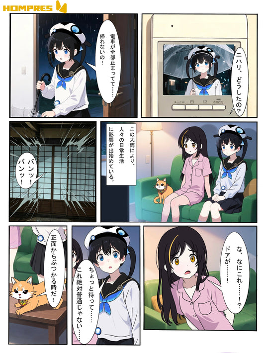 ホルミ 漫画連載【第3話：雨に溶ける、最初の境界】
