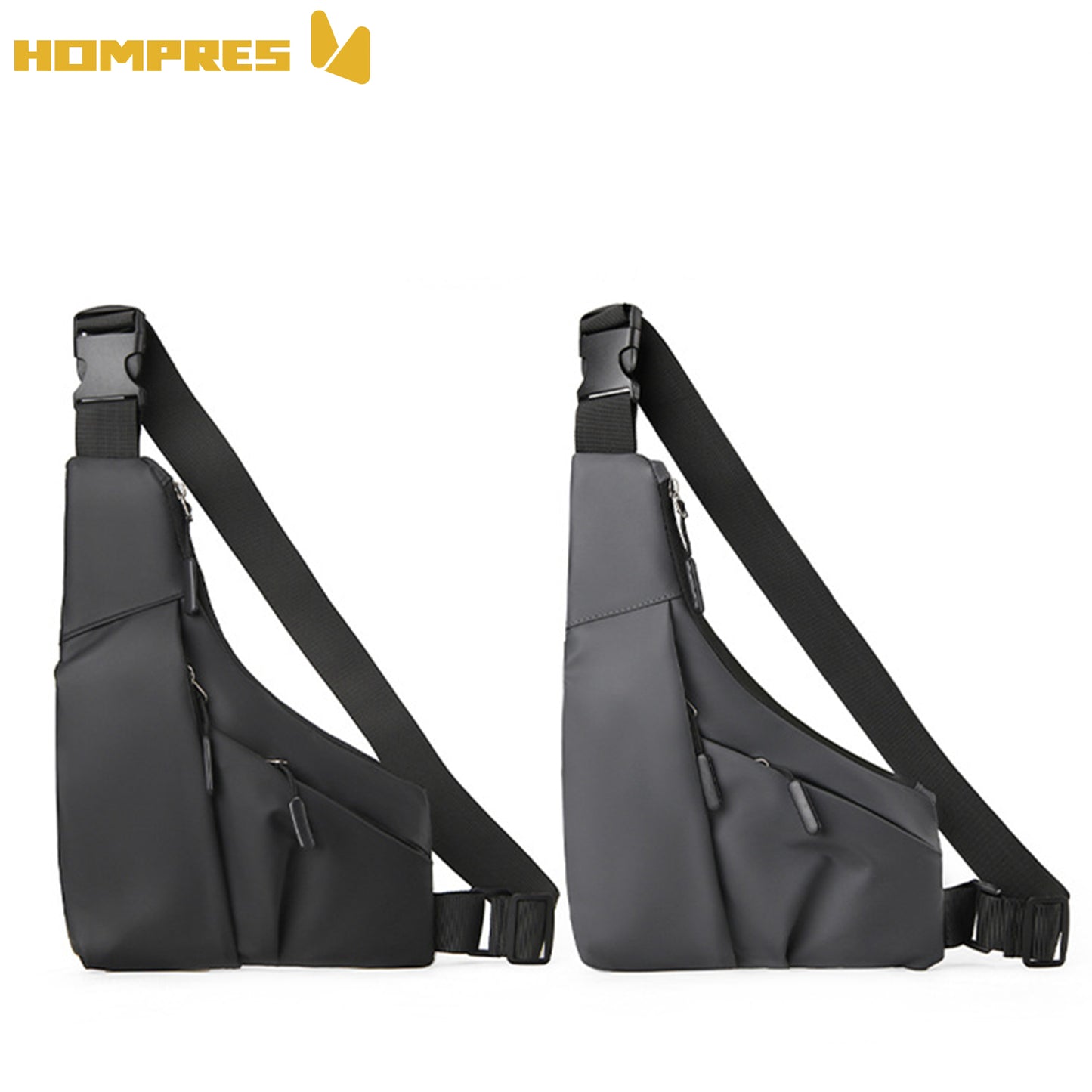 Hompres 多層収納チェストバッグ・斜め掛けバッグ