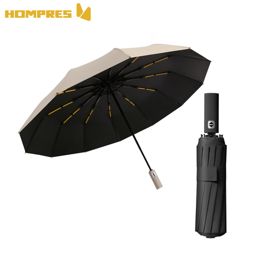 Hompres全自動 UVカット 晴雨兼用傘