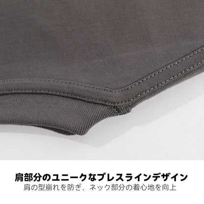 Hompresしっかりとした生地の短袖、張り感があり、 形が整っています