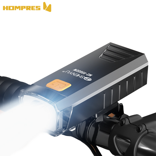 Hompers自転車ライト，夜間照明，遠射，防水