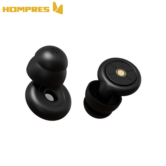 Hompres耳栓，防音、ノイズ低減、快適な睡眠