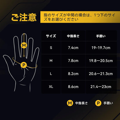 Hompres 電熱グローブ 11.1V バイク用 冬用 発熱エリア別制御可能 防寒防風防水 スマホ対応 滑り止め 4段階温度調節 デュアル給電 メンズ レディース Bタイプ