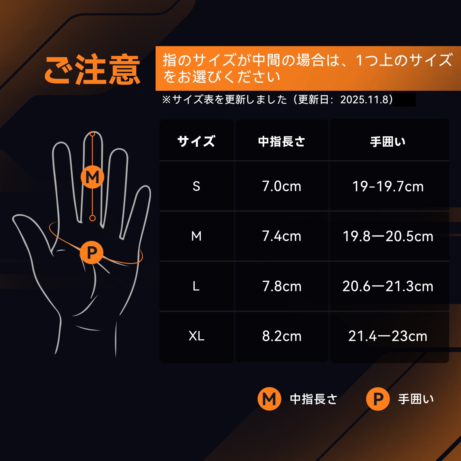 Hompres 2025年 電熱グローブ 全体PU革電熱グローブ 11.1V両面全体発熱